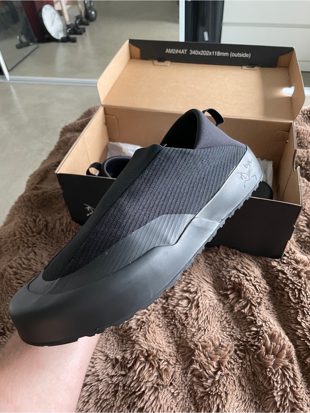 Arcteryx Kragg slip on shoes/Black/11.5
